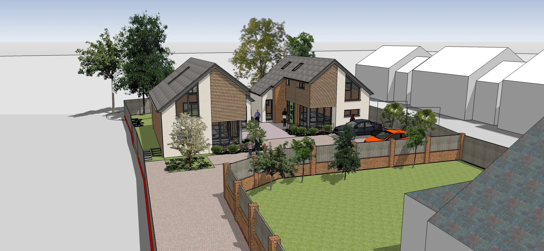 Hart Plain Avenue, Backland Development, Waterlooville (1)