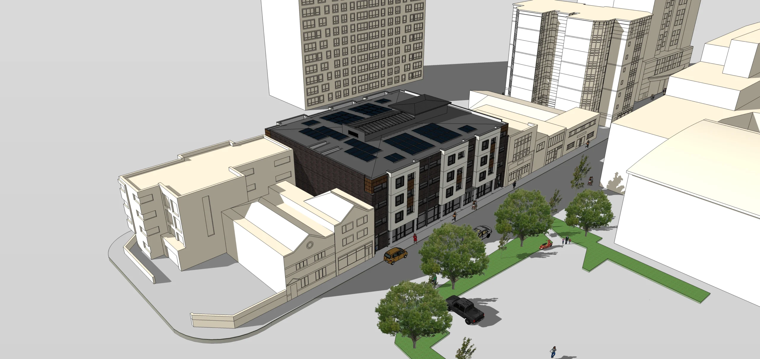 Middle Street, Portsmouth, Student Housing, Architecure and Interior Design (2)