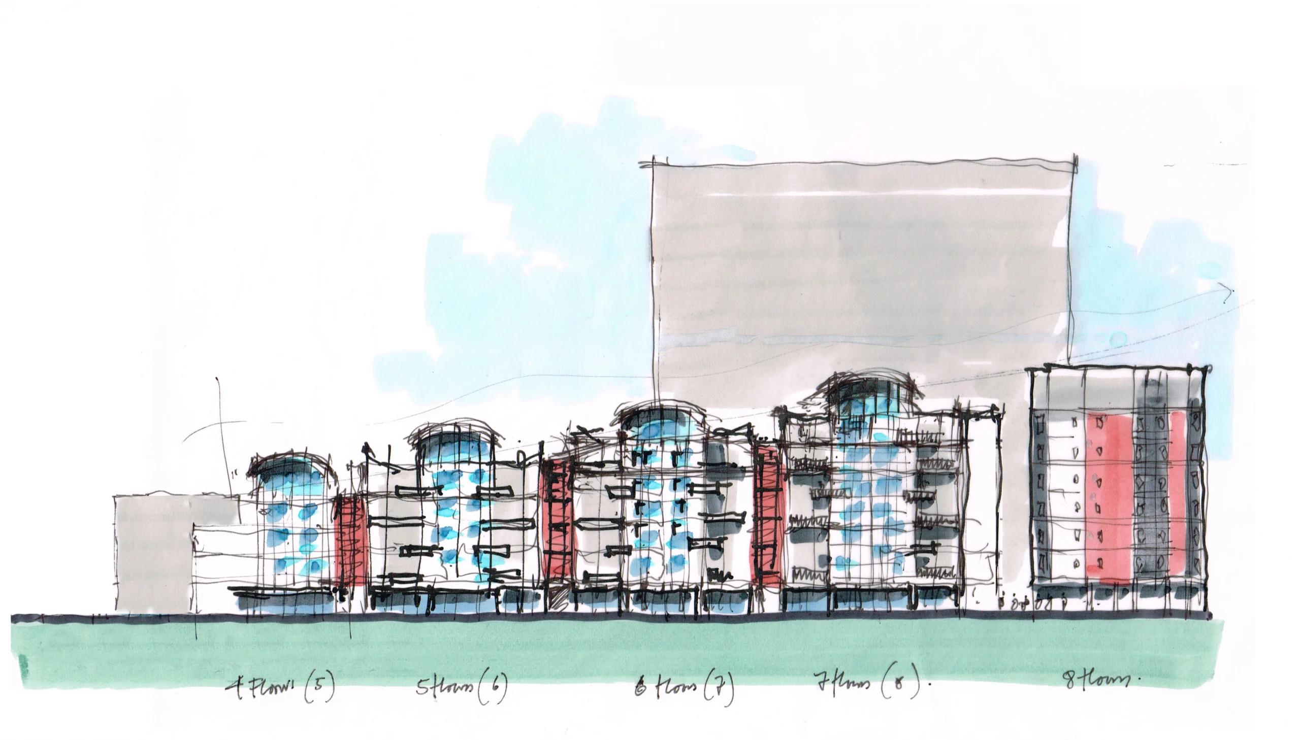 Middle Street, Portsmouth, Student Housing, Architecure and Interior Design (3)