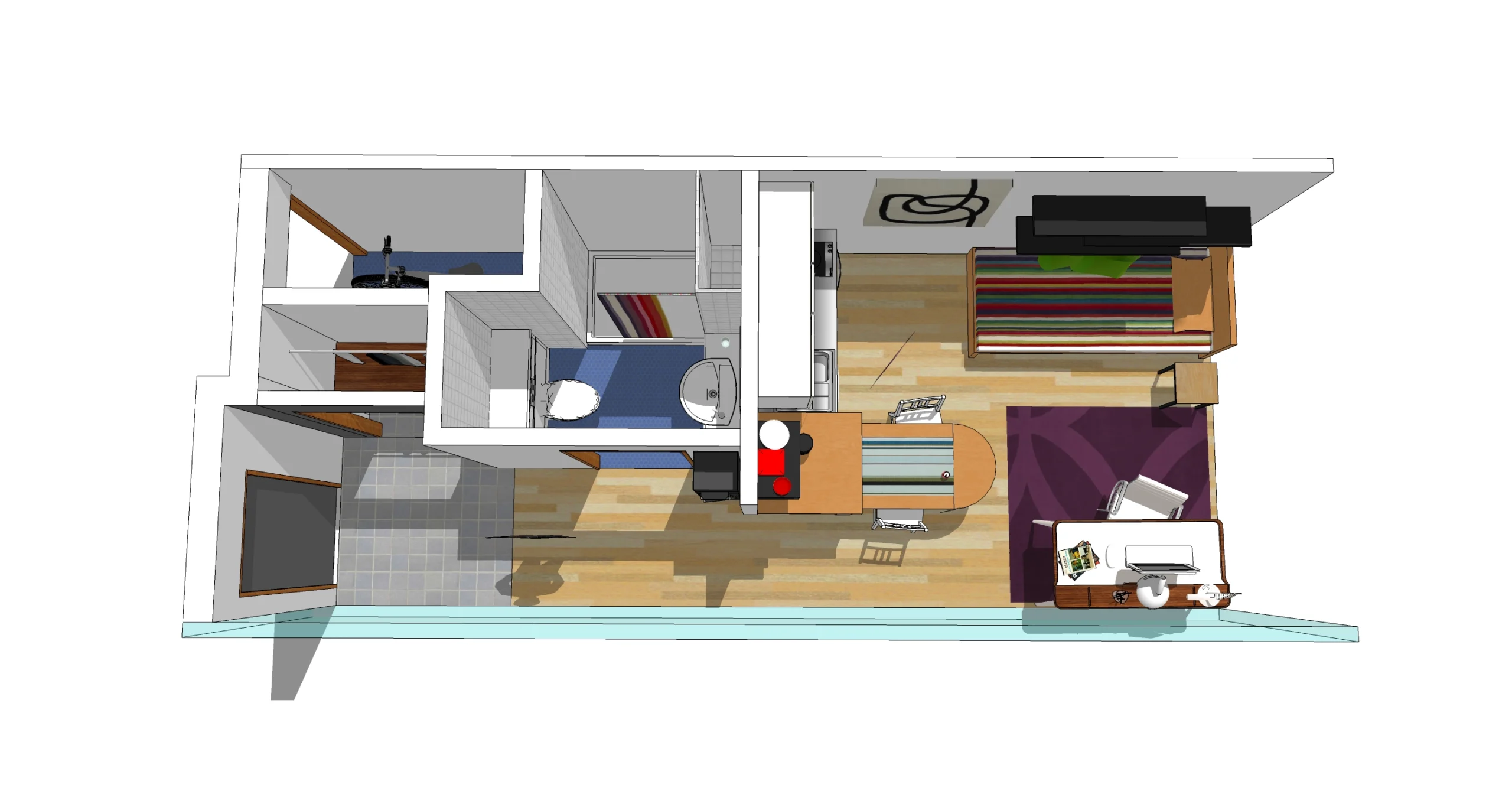 Middle Street, Portsmouth, Student Housing, Architecure and Interior Design (4)