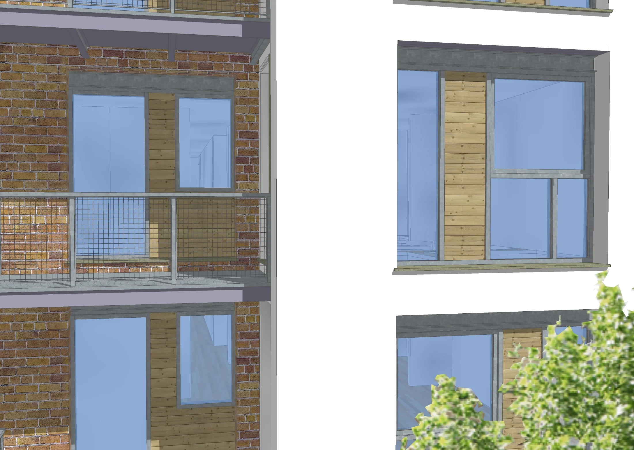 The Railway, Affordable Housing, Radian, Cosham, Hampshire (2)